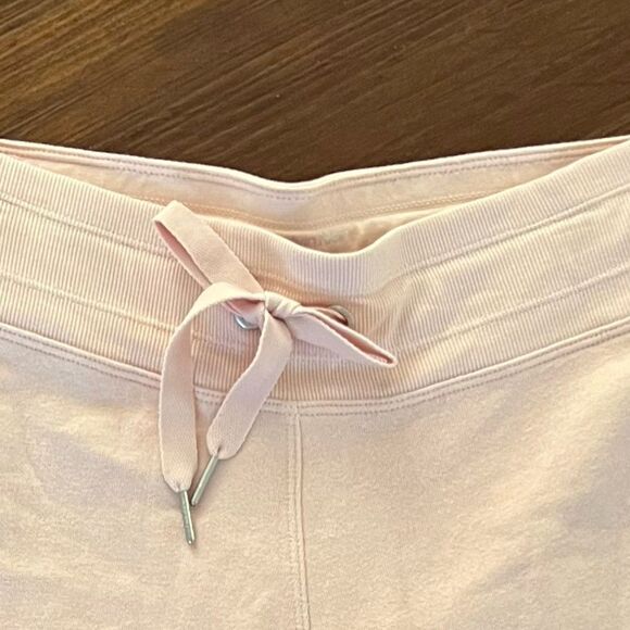 CK Sweatpants Performance Pink/White Logo Slim Crop Joggers Sz S new!🏷 - Picture 9 of 12